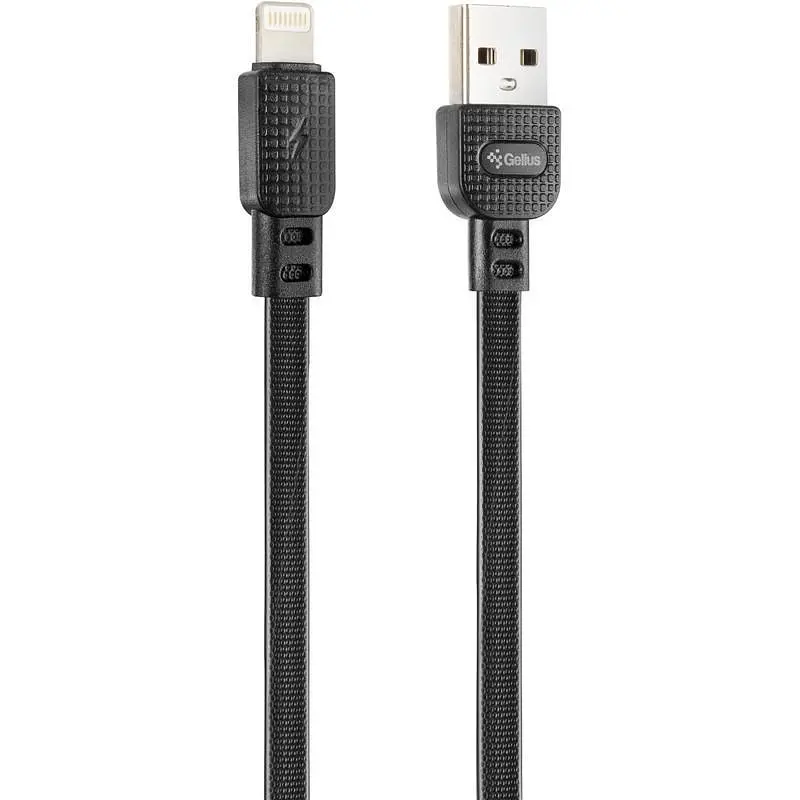 USB кабель Gelius Pro Armor iPhone 8 Black - фото 3