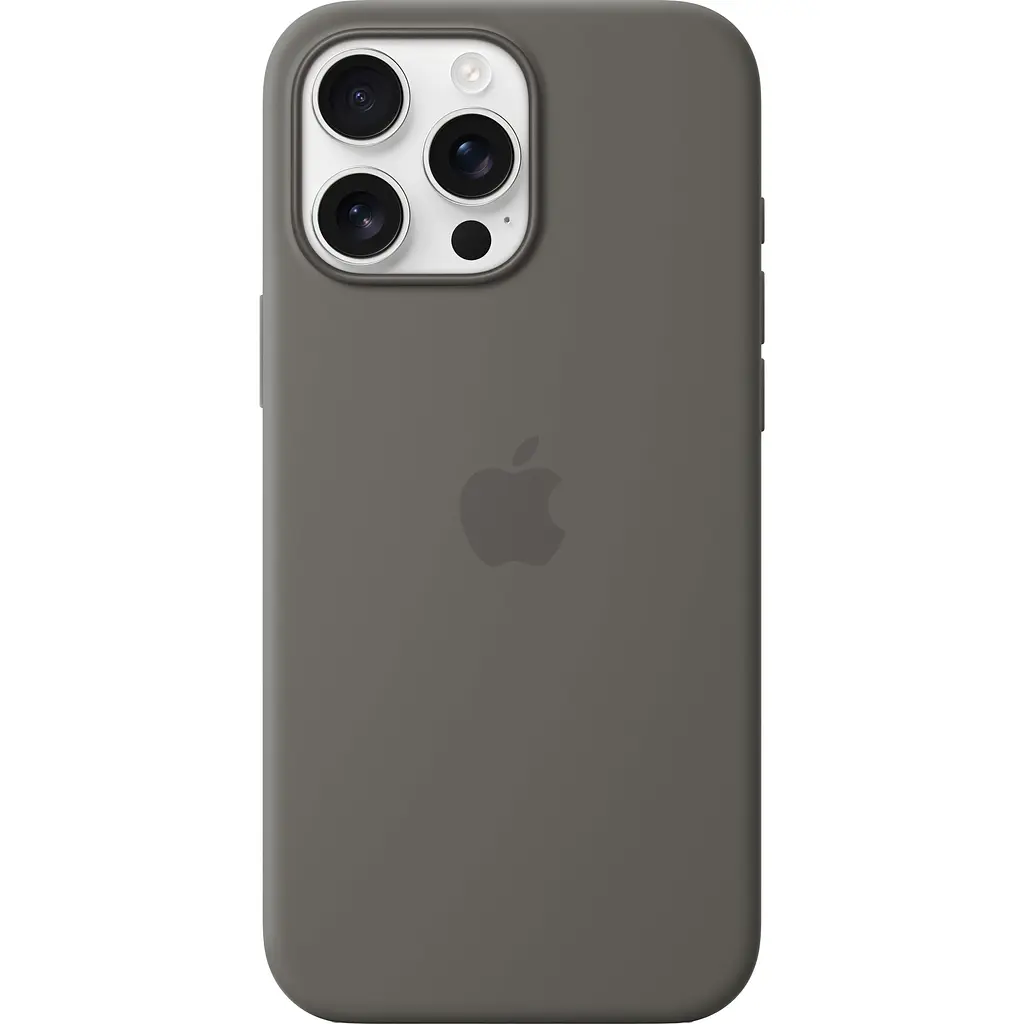 Чохол Silicone Case with MagSafe для Apple iPhone 16 Pro Max Stone Gray AAA [119556] - фото 3