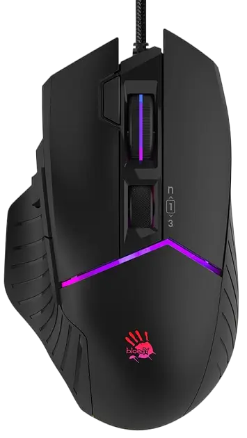 Миша A4Tech W95 Max Bloody RGB Black