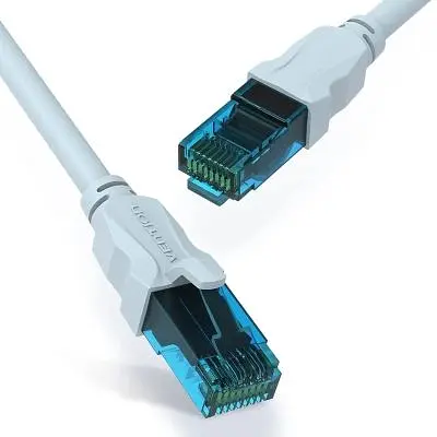 Патч-корд 3м, RJ-45 cat 5e UTP blue Vention (VAP-A10-S300) - фото 2