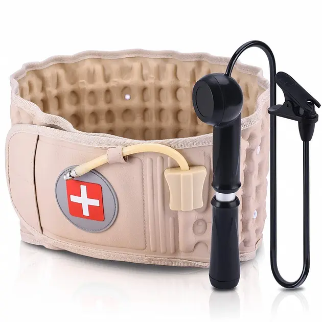 Пневматичний пояс-корсет для спини Blip Spinal Air Traction Waist Belt Brace, поперековий