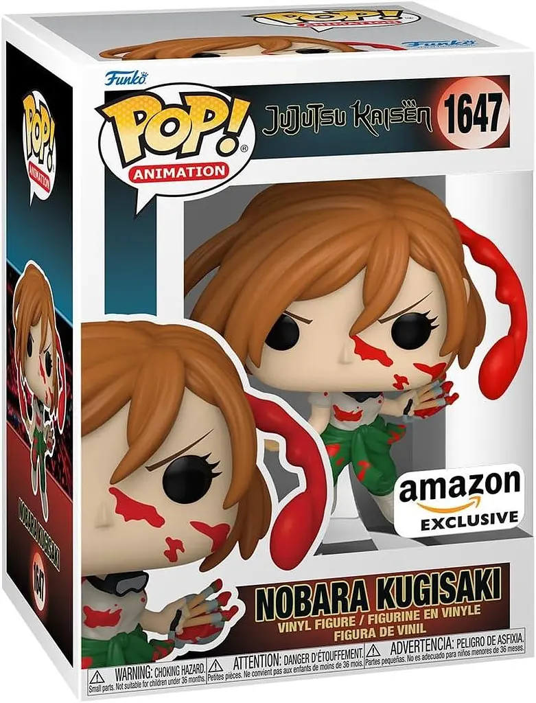 Коллекционная фигурка Funko Pop Магическая Битва Нобара Jujutsu Kaisen Nobara 10 см Exclusive FP JK N 1647 - фото 3