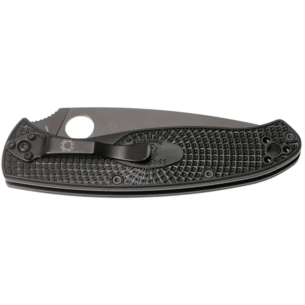 Ніж Spyderco Resilience Black Blade - фото 3