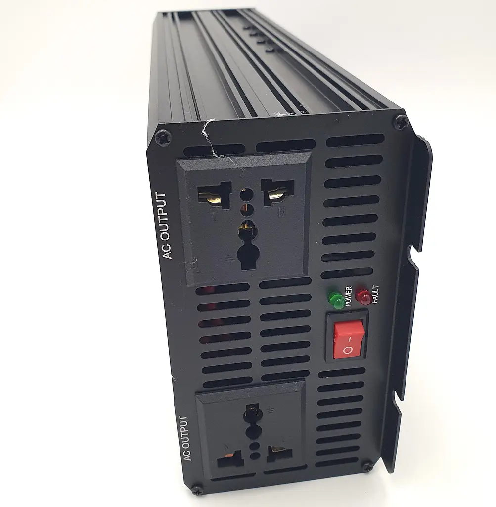 Автоінвертор 12 V-220 V перетворювач напруги з чистою синусоїдою для котла, насоса та холодильника 5000 W Eryuan 12 V-220 V 5000 Вт - фото 2