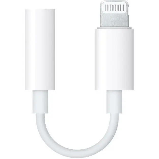 Переходник Apple Lightning to 3.5mm Headphones for iPhone 7 (MMX62ZM/A) original [19619] - фото 2