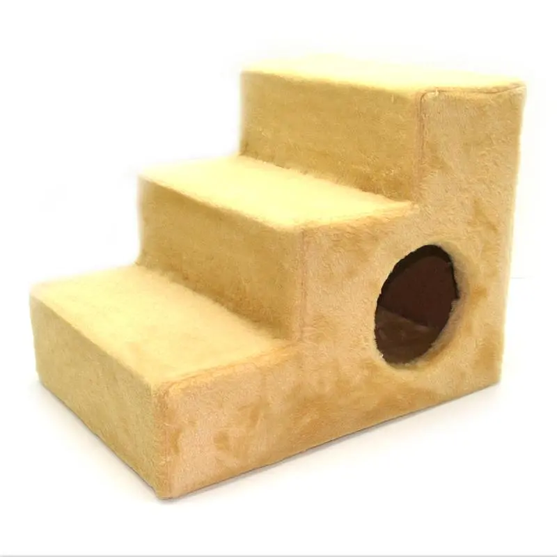 Сходинки для тварин з будиночком Zoo-hunt трьох рівневі 35х47х37 см - фото 4