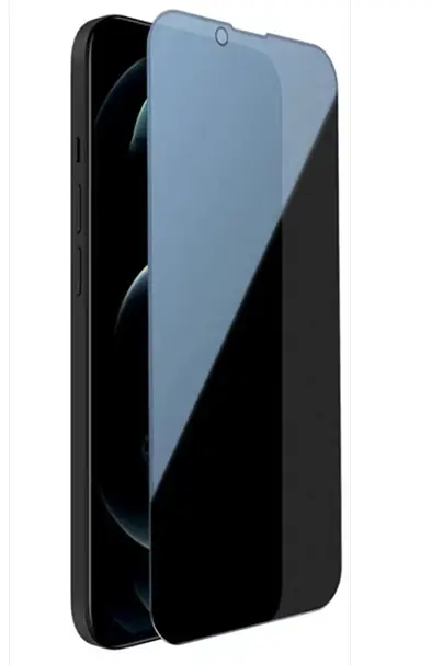 Захисне скло DK Full Glue Антишпигун для Apple iPhone 14 Plus 013350 black - фото 2