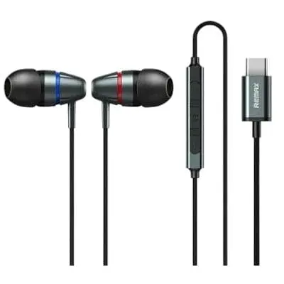 Навушники Remax RM-660a Metal Wired Earphone for Music & Call Type-C