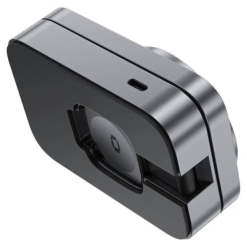 Бездротовий зарядний пристрій ACEFAST E22 Desktop 3-in-1 Wireless Charging holder сірий - фото 3