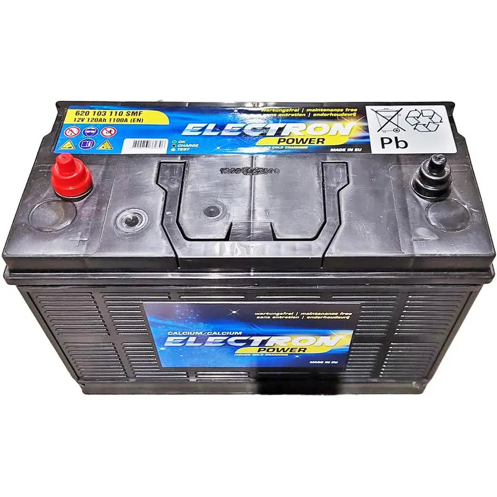 Аккумулятор автомобильный Electron Truck HD SMF 6СТ 120Ah 1100А (EN) - фото 3