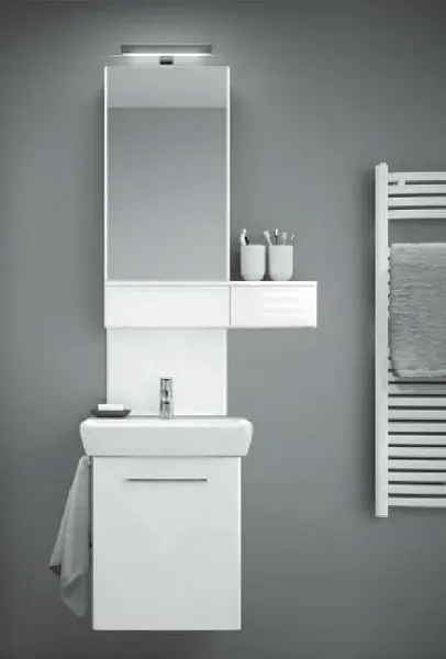 Панель для дзеркальної шафи Kolo Nova Pro 50 см 88447000, Білий - фото 2