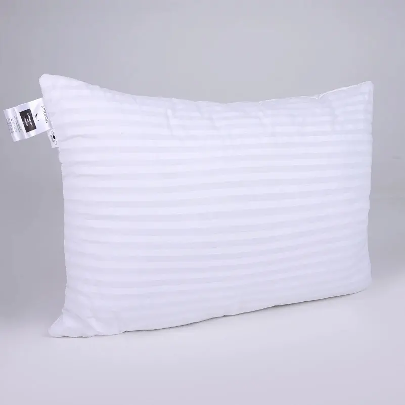 Набір подушок MirSon №0125 Сolor Fun Line Stripe White з евкаліптовим волокном 2 шт. білий (2200011158723) - фото 3