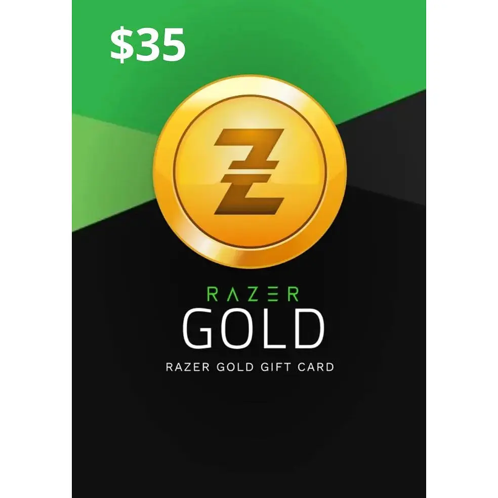 Картка оплати RAZER GOLD 35$ CARD картка поповнення рахунку - фото 1