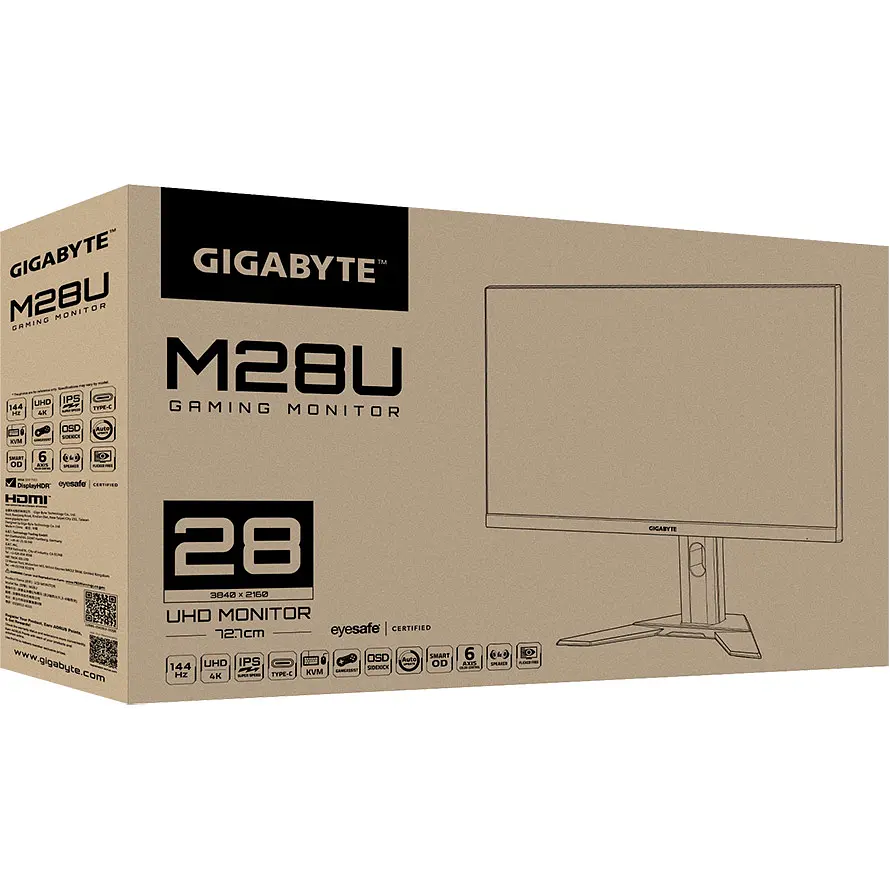 Монитор Gigabyte M28U 28" Gaming Monitor [87195] - фото 9