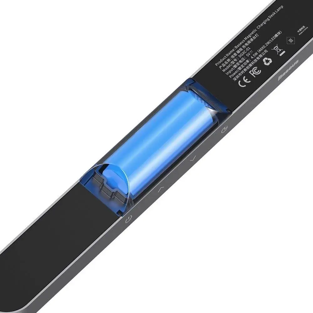 Універсальна лампа Baseus Magnetic Charging Desk Lamp (DGXC-C0G) - фото 8