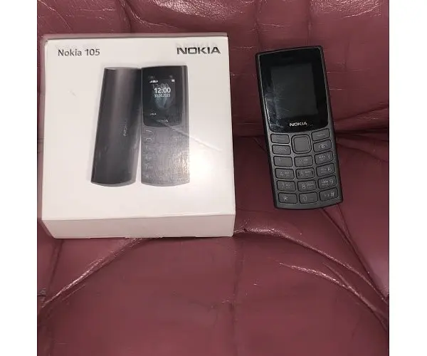 Мобільний телефон Nokia 105 SS 1 sim 2023 Charcoal (1GF019EPA2C01) - фото 3
