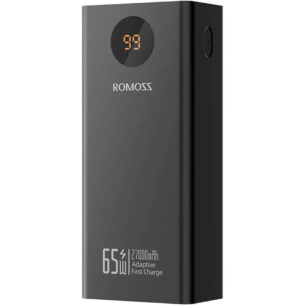 Універсальна мобільна батарея Romoss PEA27S Pro 27000mAh 65W Black (PEA27-282-2111H) - фото 2