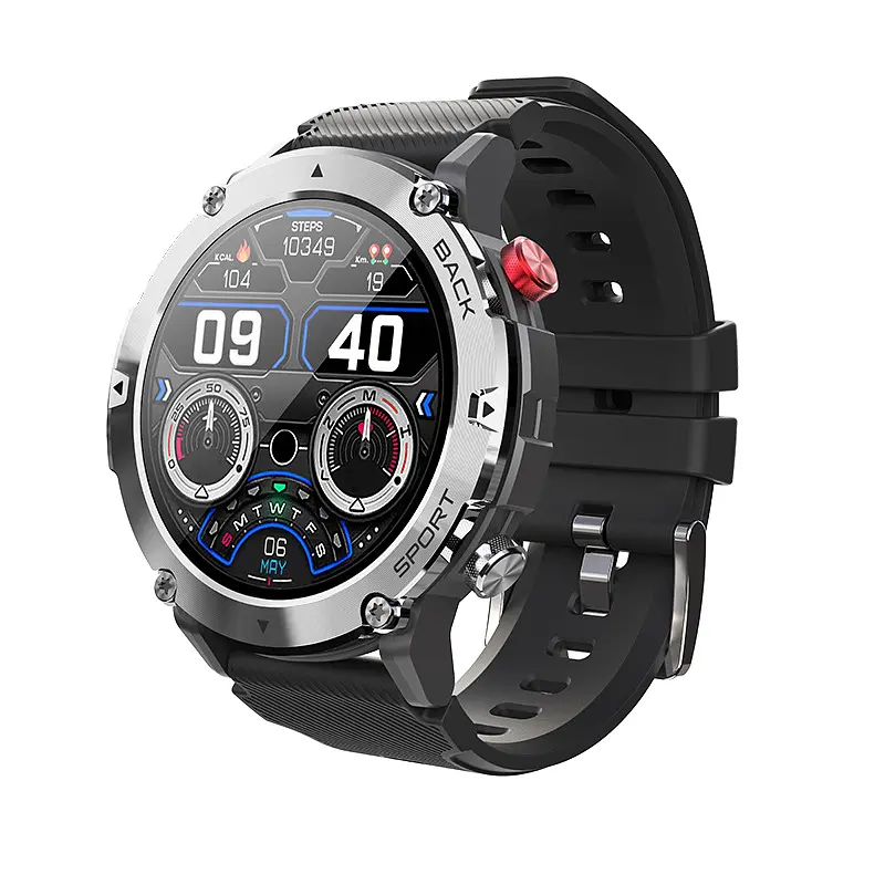 Чоловічий наручний годинник Sniper Black-Silver 36 мм. Modfit acs0029713