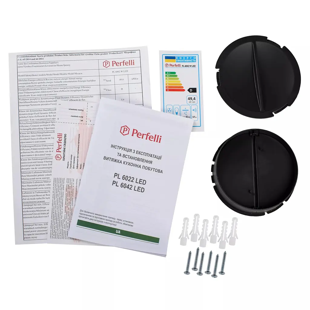 Вытяжка Perfelli PL 6042 W LED - фото 2