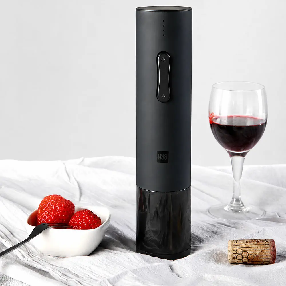 Електроштопор Xiaomi HuoHou Electric Wine Bottle Opener (HU0027) Black - фото 5