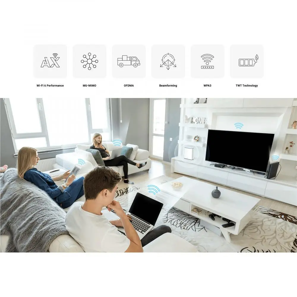 Бездротовий маршрутизатор (роутер) D-Link EAGLE PRO AI 2-Pack (M32-2) - фото 9