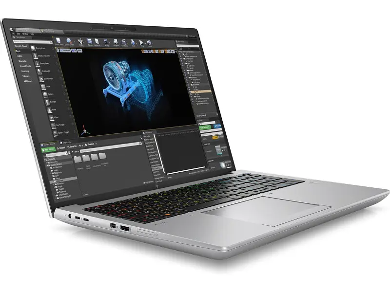 Ноутбук HP ZBook Fury 16 G10 Silver (98J79ET) - фото 3