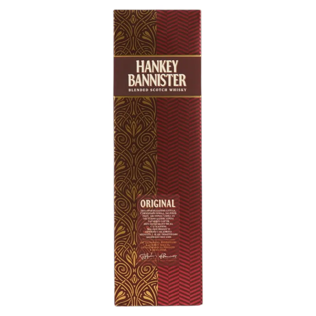 Уценка. Виски Hankey Bannister Original, в коробке, 40%, 1 л - фото 6