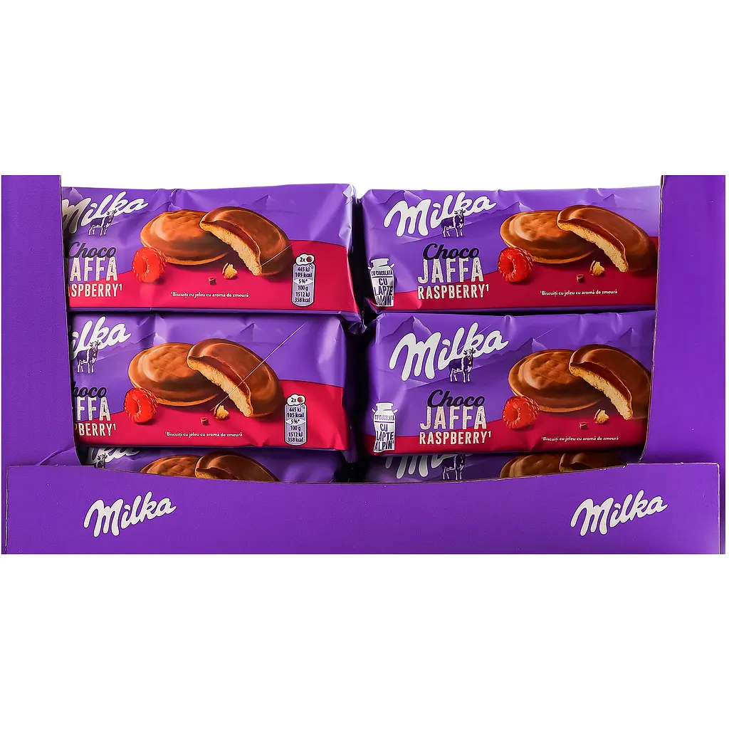 Печиво Milka Choco Jaffa Raspberry Jelly бісквітне 147 г (950976) - фото 3
