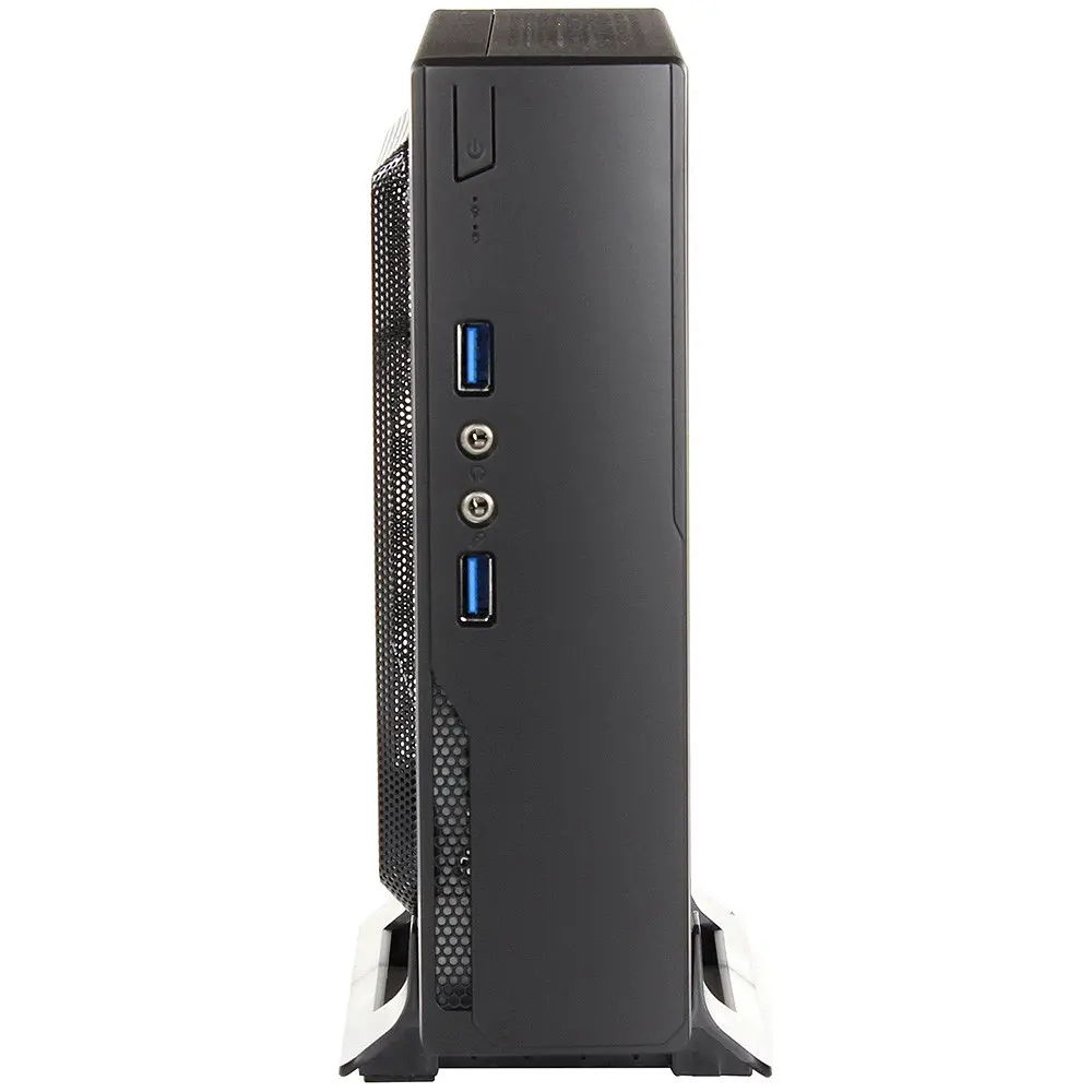Корпус Casecom M300-2U3 90W 2xUSB3.0 mini-ITX, VESA, Чорний - фото 2