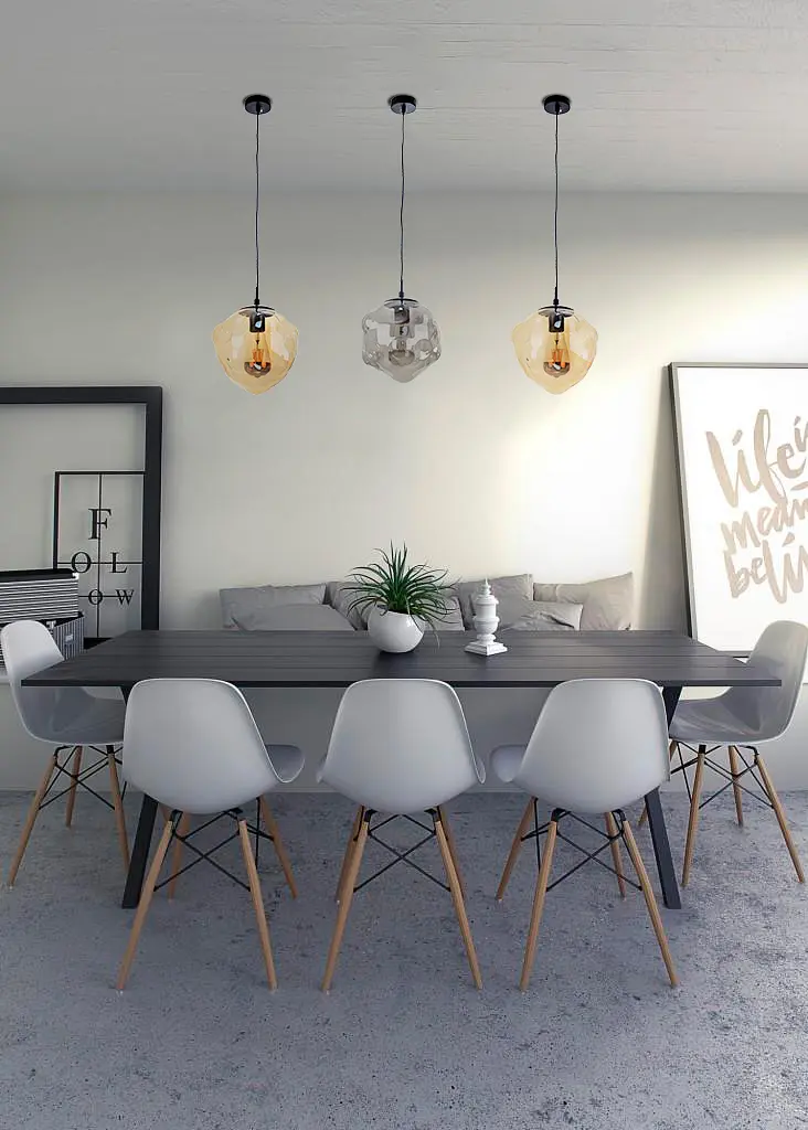 Люстра подвесная Brille для кухни E27 60W GY (BL-172S/1) - фото 4