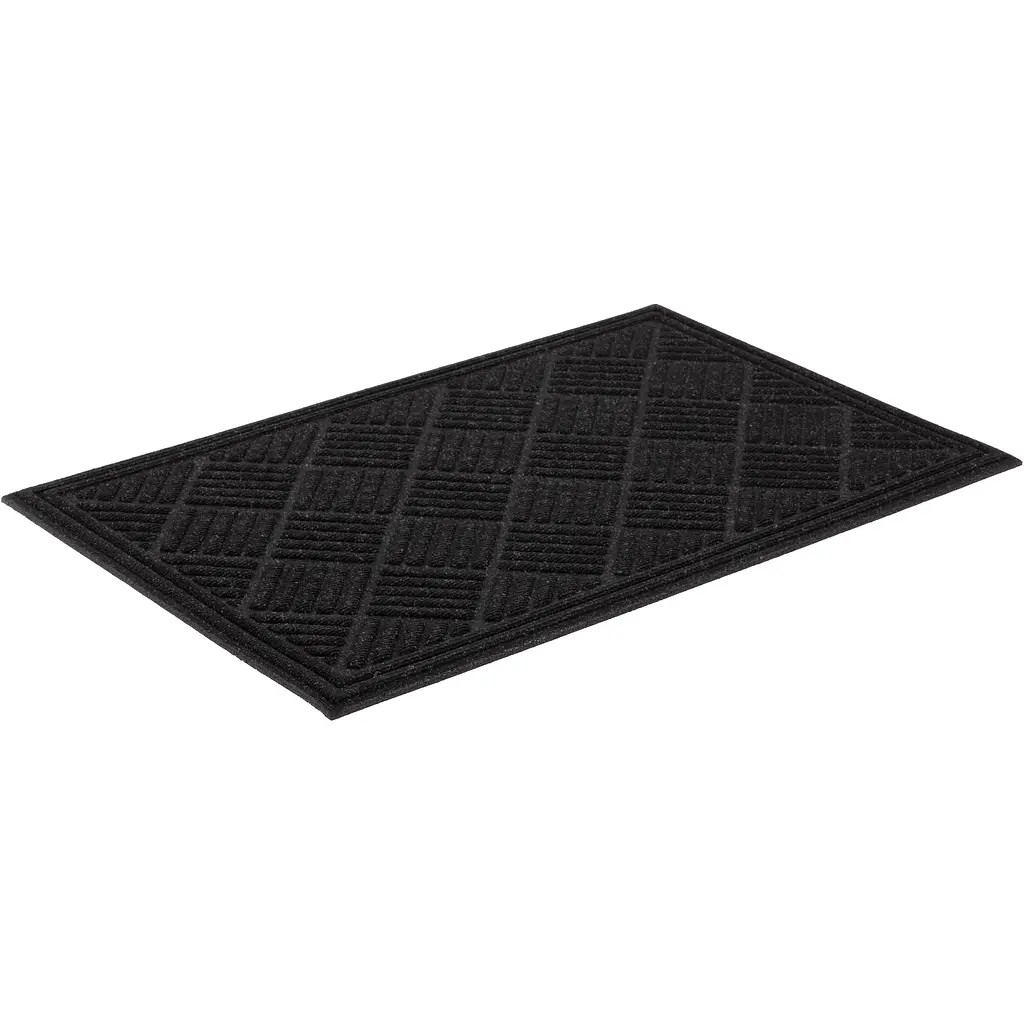Килимок придверний MultyHome Parquet 60x90 см антрацит (253066) - фото 2