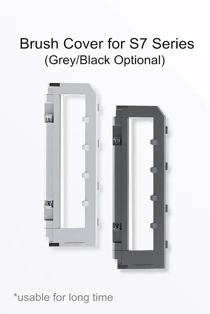 Кришка відсіку основної щітки робота-пилососа Xiaomi RoboRock S7 ( S702-00 S752-02 ) S7 Plus / S7 MaxV / T7 / Q7 - фото 5