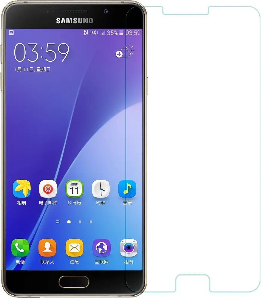 Захисне скло Veron Samsung Galaxy A7 2016 A710 - фото 2