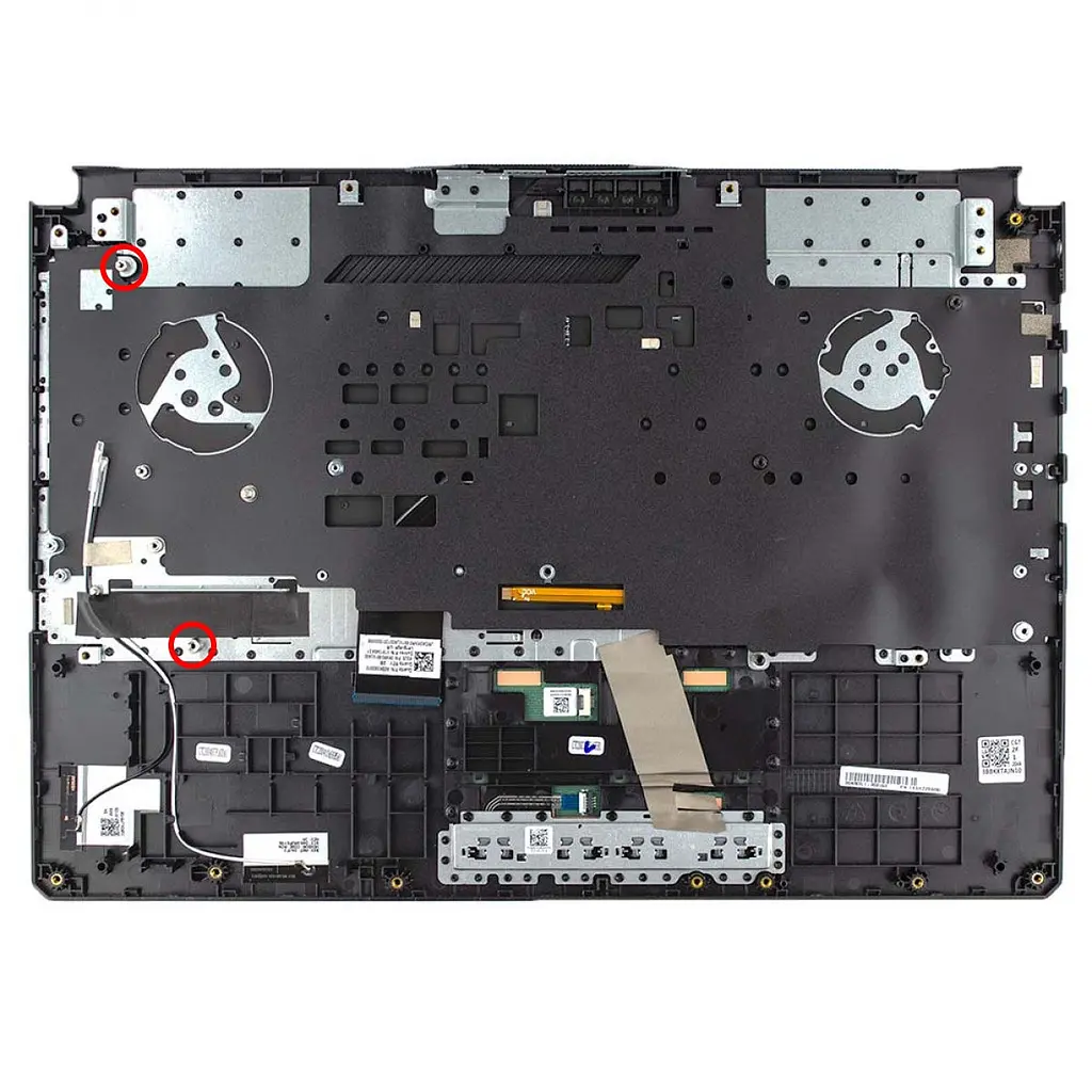 Верхня кришка для Asus FX506IU FX506IV FX506LU, RU/UA (топкейс+клавіатура, 8pin Backlit, Original) - фото 2