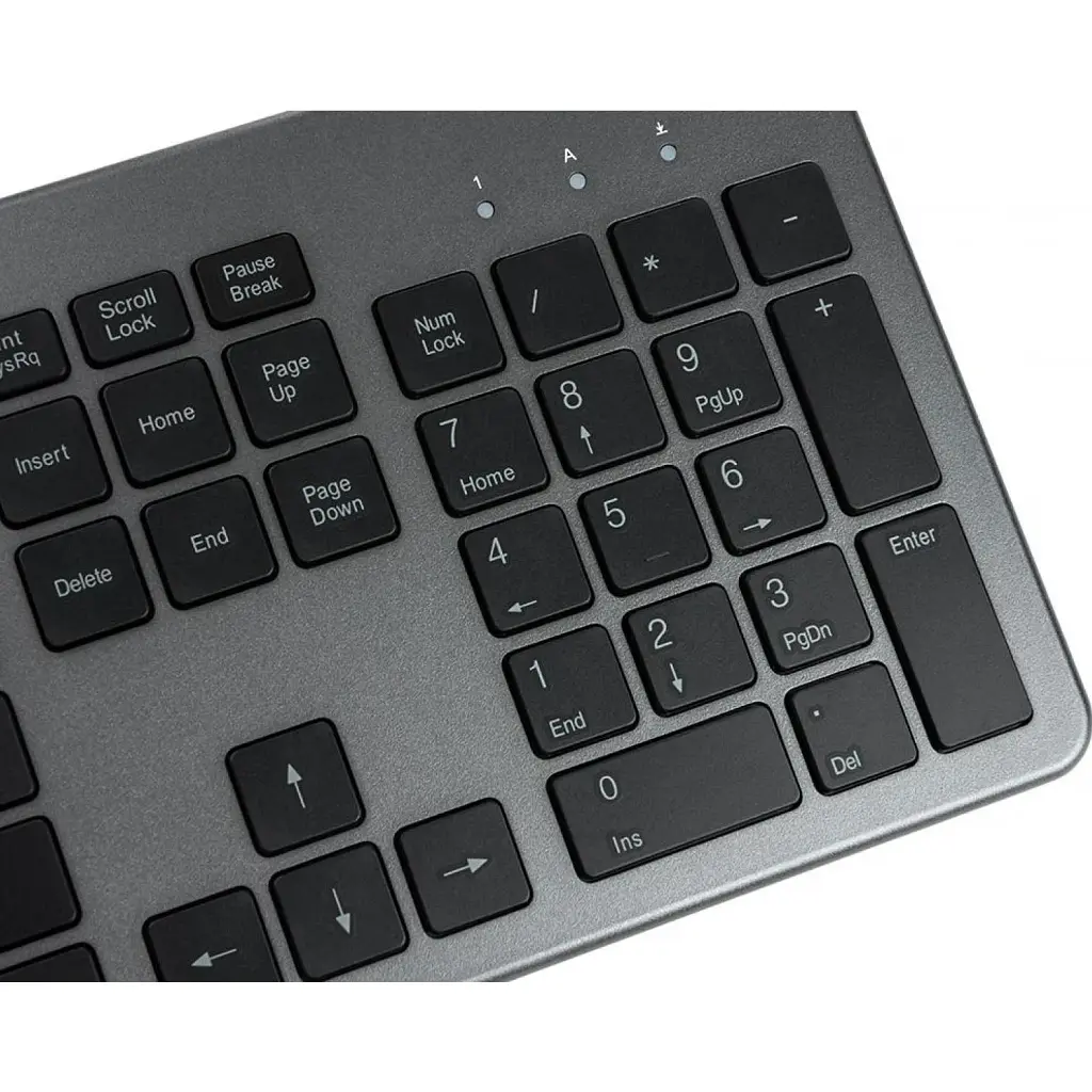 Клавиатура Vinga KB735 Black/Grey [128780] - фото 9