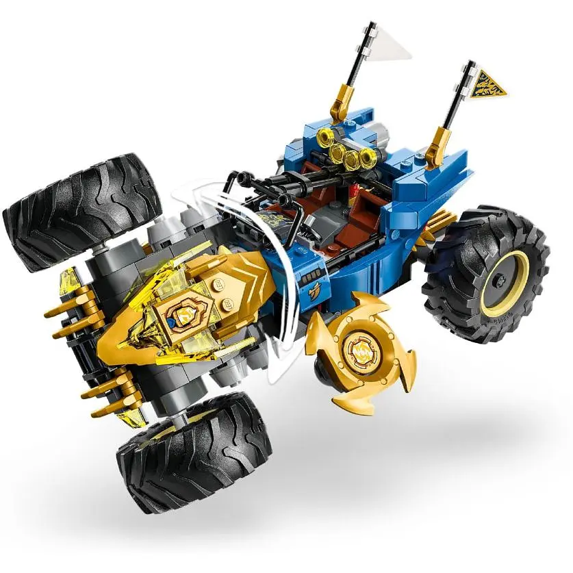 Конструктор LEGO Ninjago Автомобіль-трансформер Джея 387 деталей (71856) - фото 2
