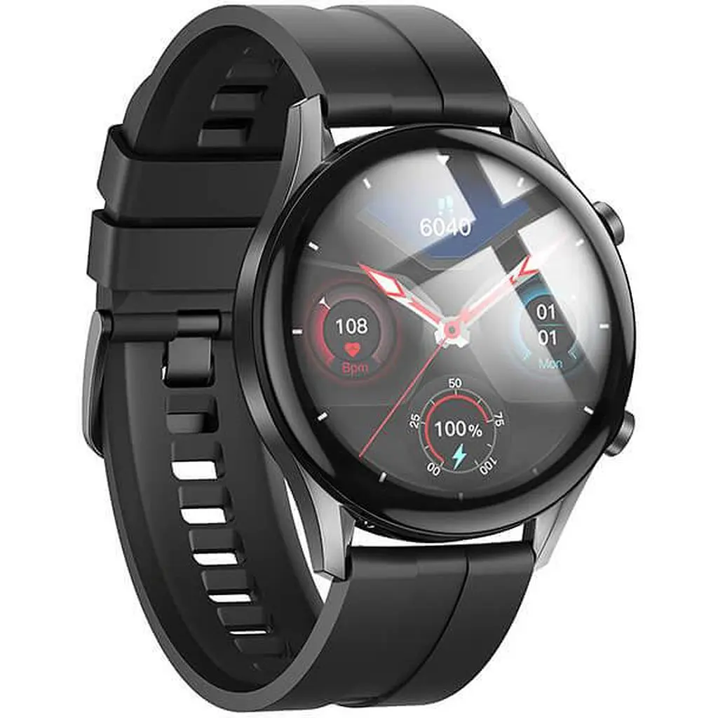 Умные часы HOCO Y7 Track HeartRate IP68 черные - фото 3