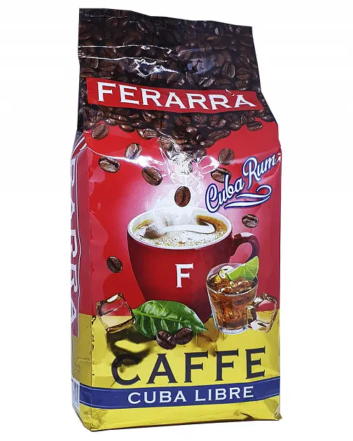 Кава Ferarra Cuba Libre в зернах 1 кг (ящик 10 кг) - фото 3