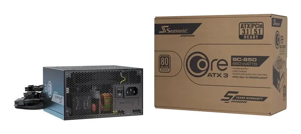 Блок живлення Seasonic CORE BC 850W 80+ Bronze (CORE BC-850 ATX31) - фото 12