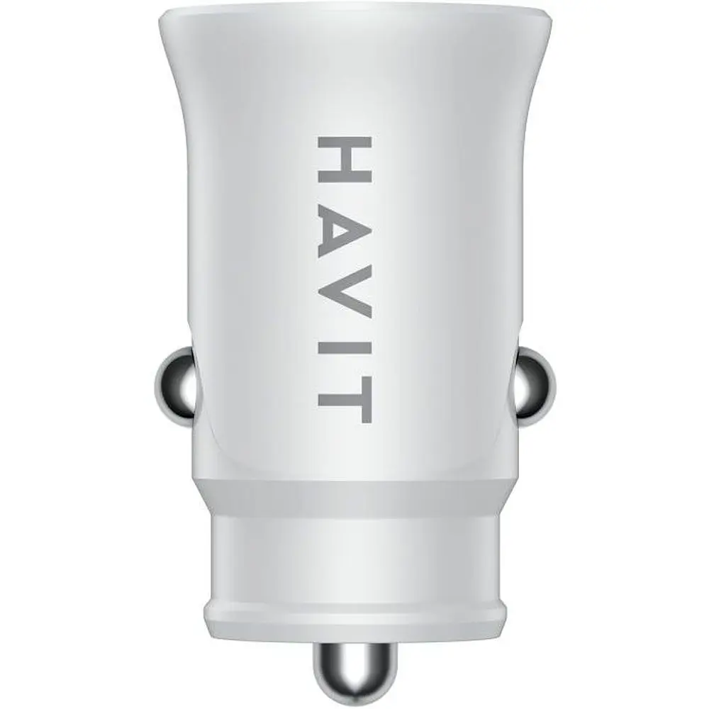 Автомобильное зарядное устройство для HAV-CC2022 20W USB+USB-C white (HV-CC2022) - фото 3
