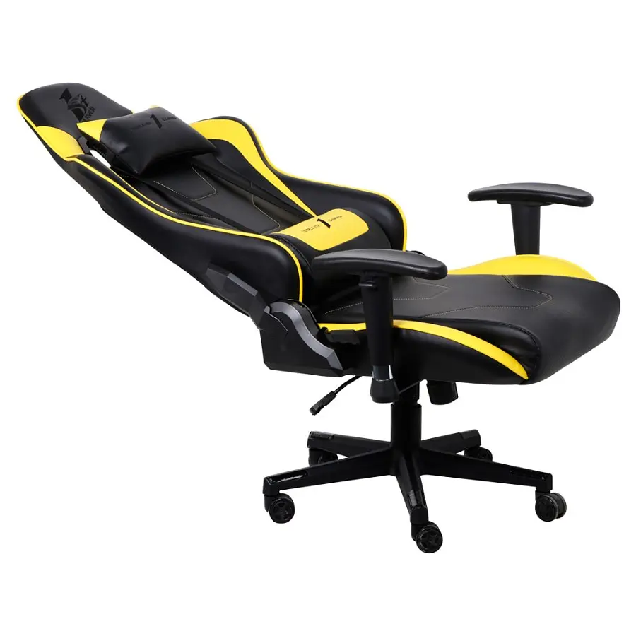 Ігрове крісло 1stPlayer FK2 Black-Yellow (FK2-BKYE) - фото 5
