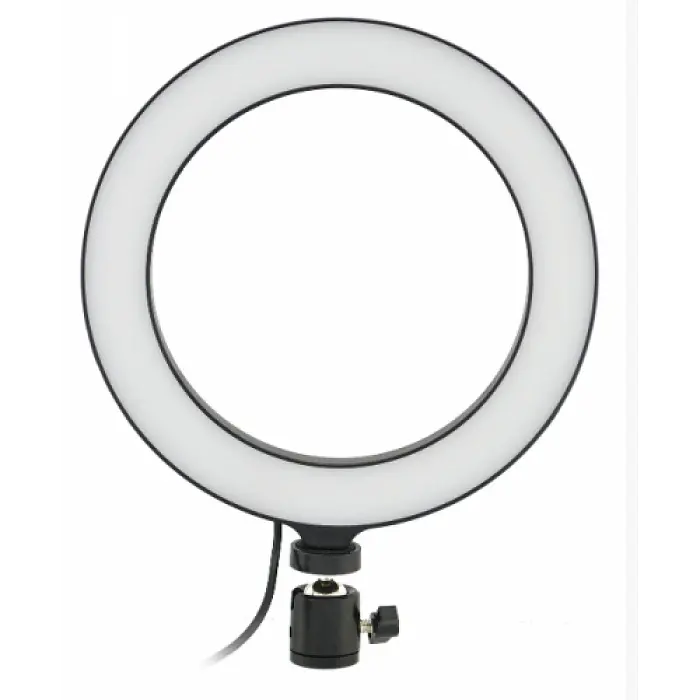 Кільцева LED-лампа 16 см селфі кільце для блогера СО ШТАТИВОМ - фото 2