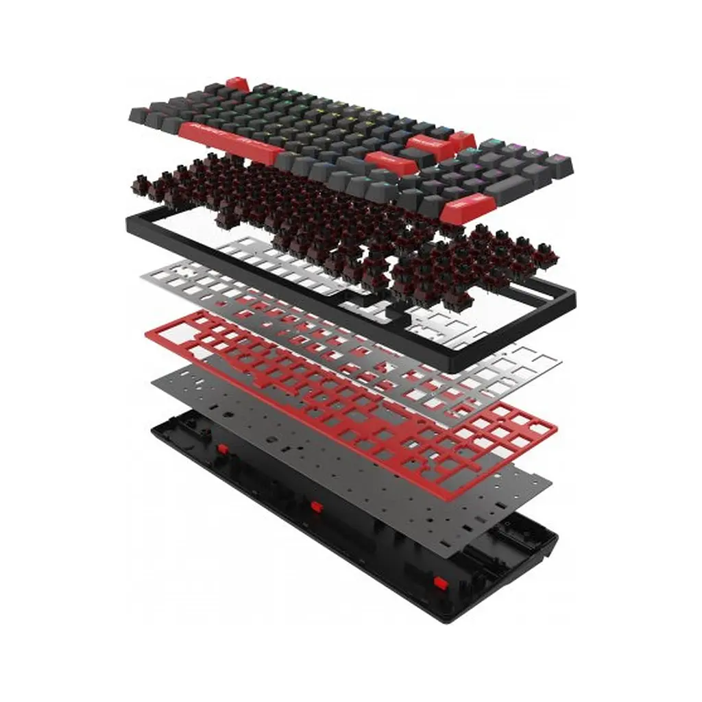 Клавіатура A4Tech Bloody S98 RGB BLMS Red USB Bloody Red (4711421991674) - фото 8