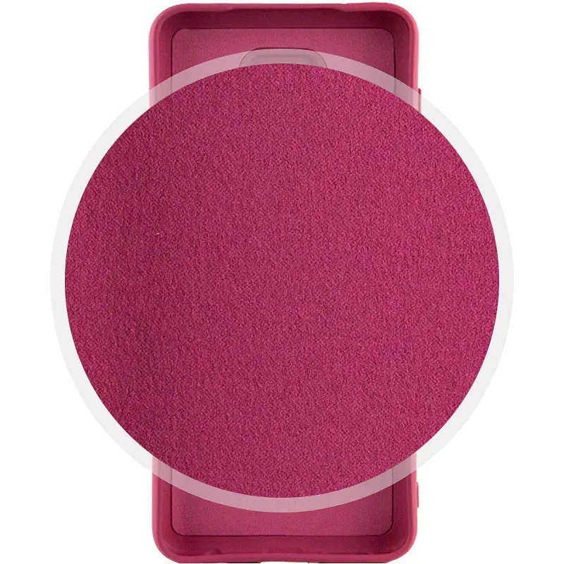 Чохол TPU Getman Liquid Silk Full Camera для Xiaomi Redmi Note 9s / Note 9 Pro / Note 9 Pro Max Бордовий / Marsala - фото 3