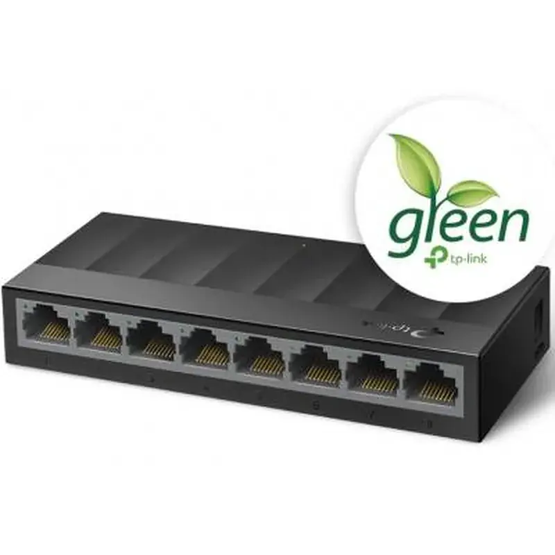 Комутатор мережевий TP-Link LS1008G - фото 2