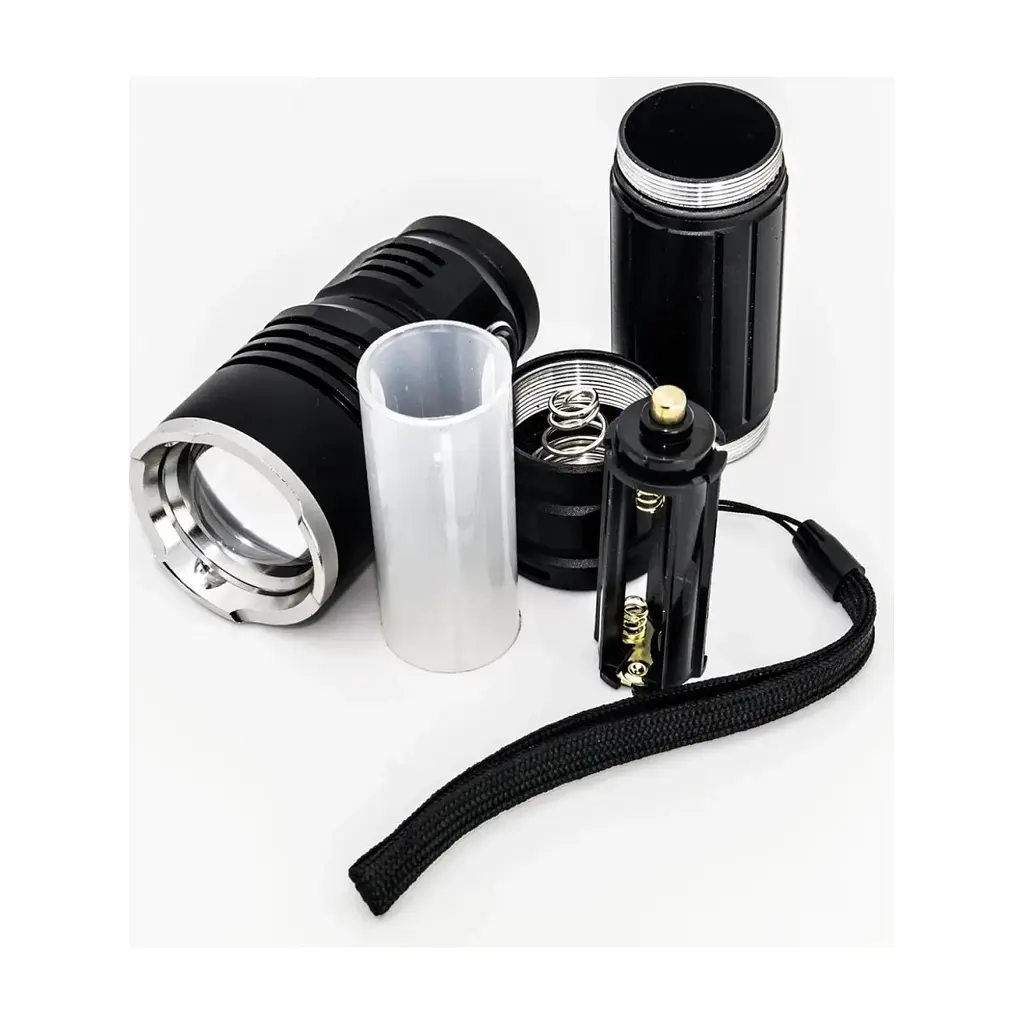 Ліхтар Quantum Solid-M 10W LED з USB + Li-ion18650/2600mAh box (QM-FL1020-18650/2600-CB) - фото 9