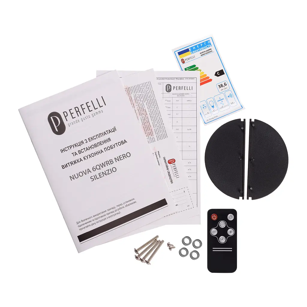 Витяжка повновбудована PERFELLI NUOVA 6QWRBM NERO SILENZIO - фото 18
