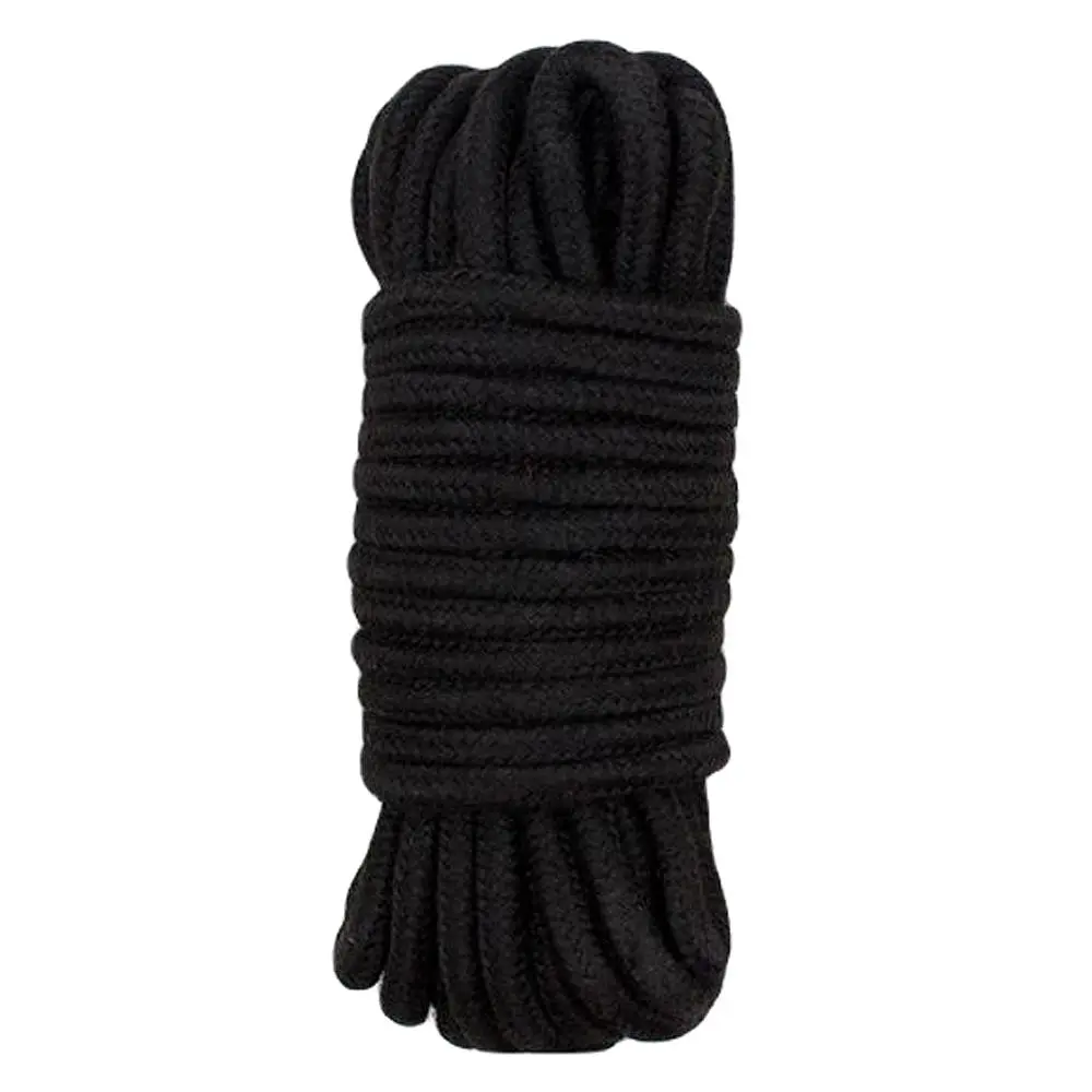 Мотузка для бондажу Latetobed Line Rope Black, 5 м (чорна)