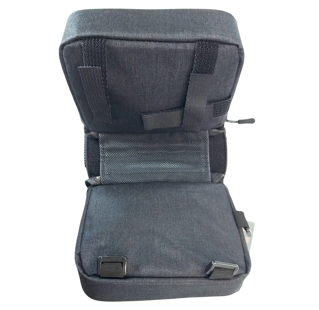 Велосумка на раму West Biking YP0707351 2 л для смартфона 7" 19х18х15 см чорно-сірий (G0001975) - фото 7