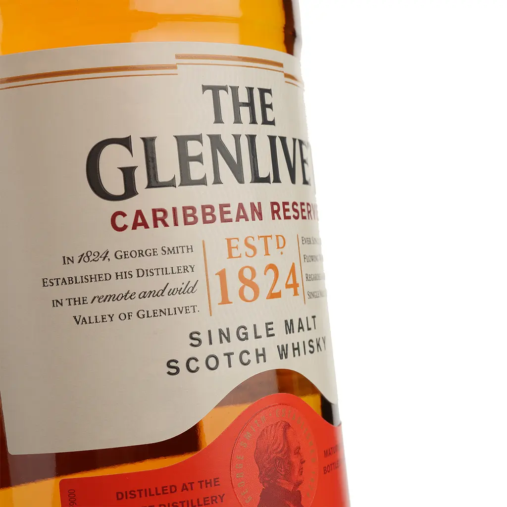 Віскі The Glenlivet Caribbean Reserve Single Malt Scotch Whisky 40% 0.7 л - фото 4
